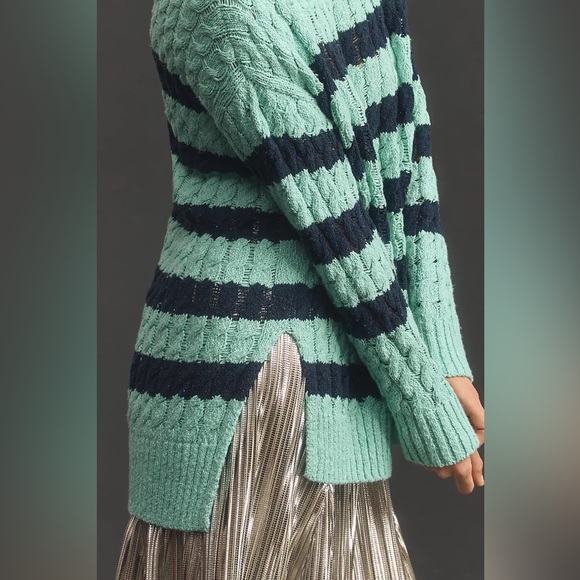 NWT Anthropologie Pilcro Long Line Sweater Size Medium - Picture 4 of 13